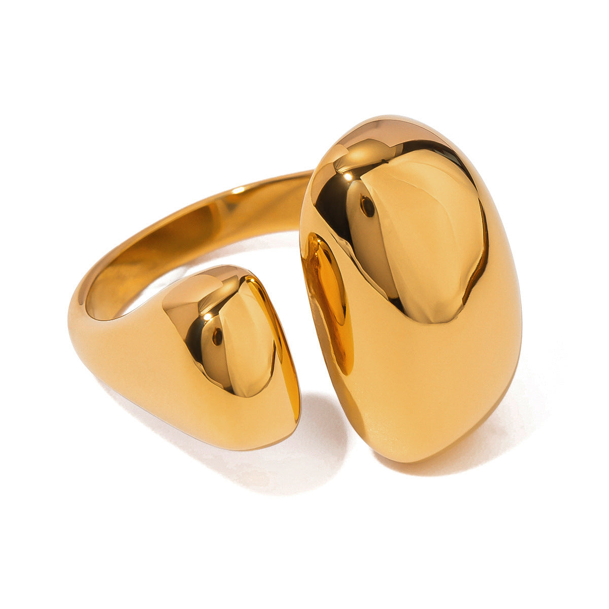 Bague ouverte en Acier Inoxydable