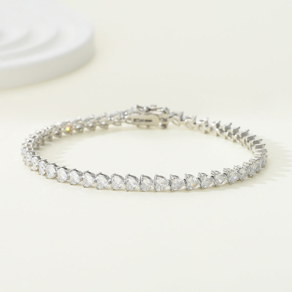 Bracelet Tennis Cœur