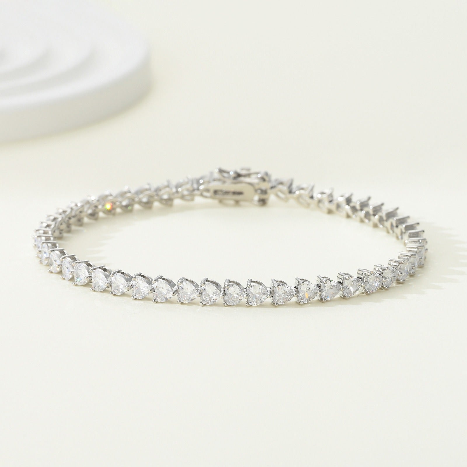 Bracelet Tennis Cœur
