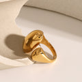Bague ouverte en Acier Inoxydable