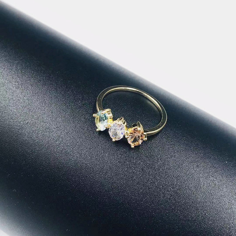 Bague de naissance tricolore