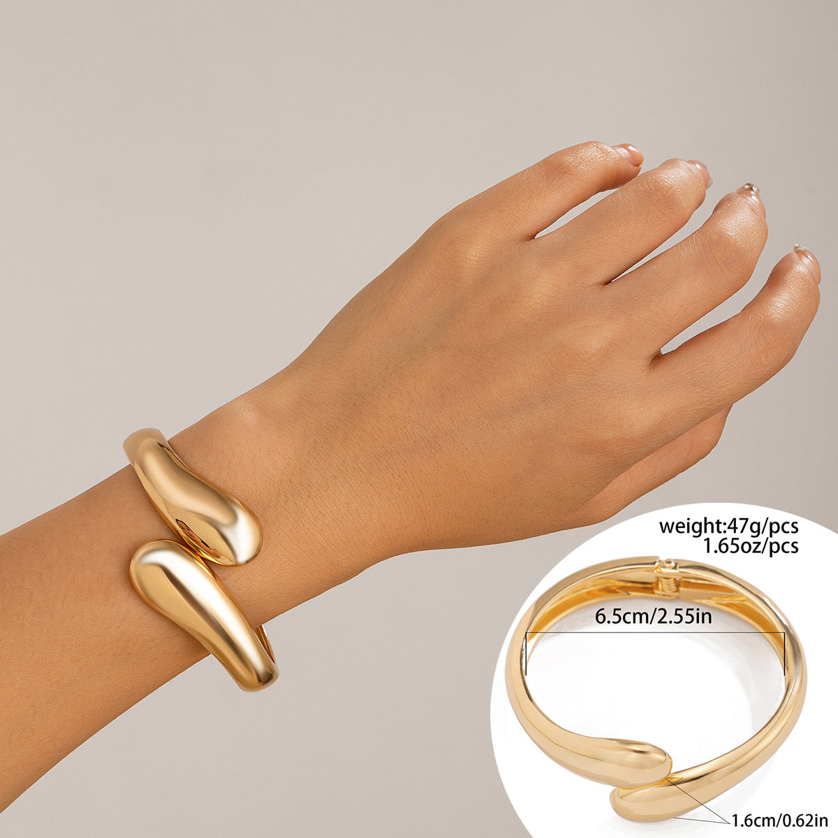 Bracelets ouverts Effet Miroir