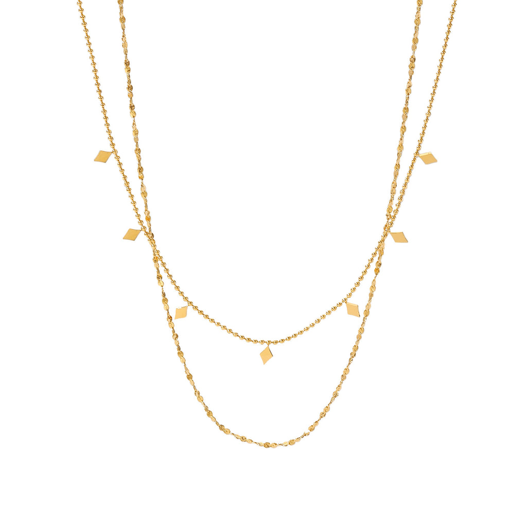Collier à Pampilles double