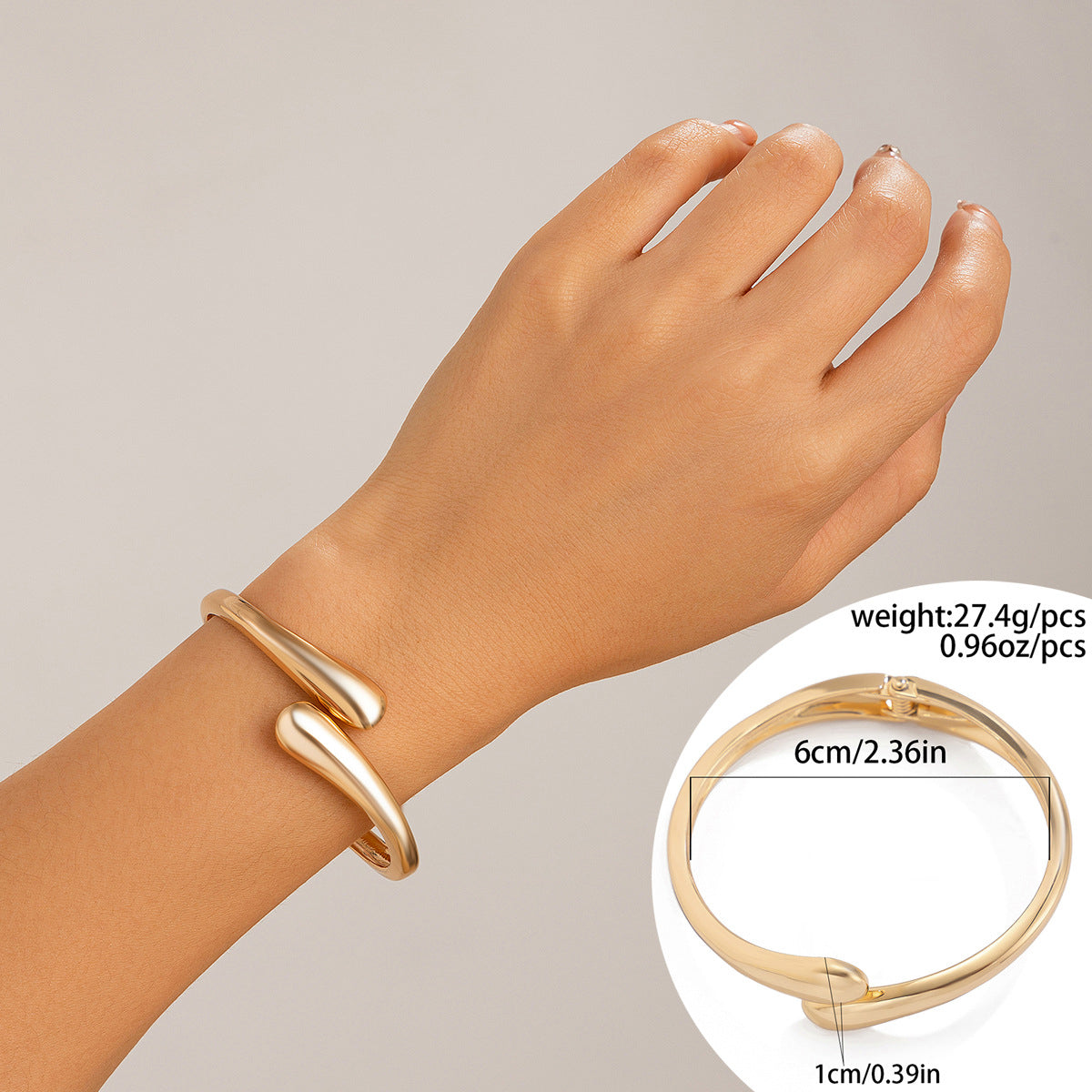Bracelets ouverts Effet Miroir