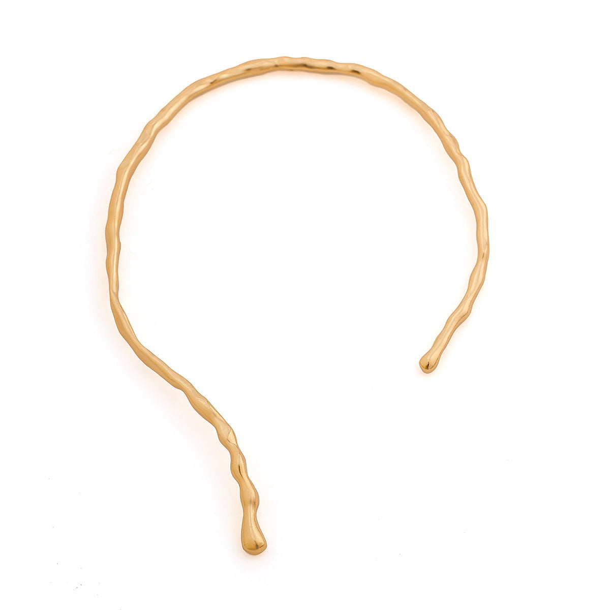 Collier ouvert asymétrique effet Lave