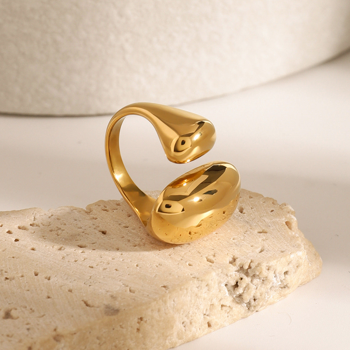 Bague ouverte en Acier Inoxydable