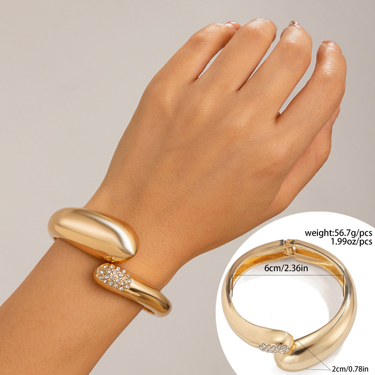 Bracelets ouverts Effet Miroir