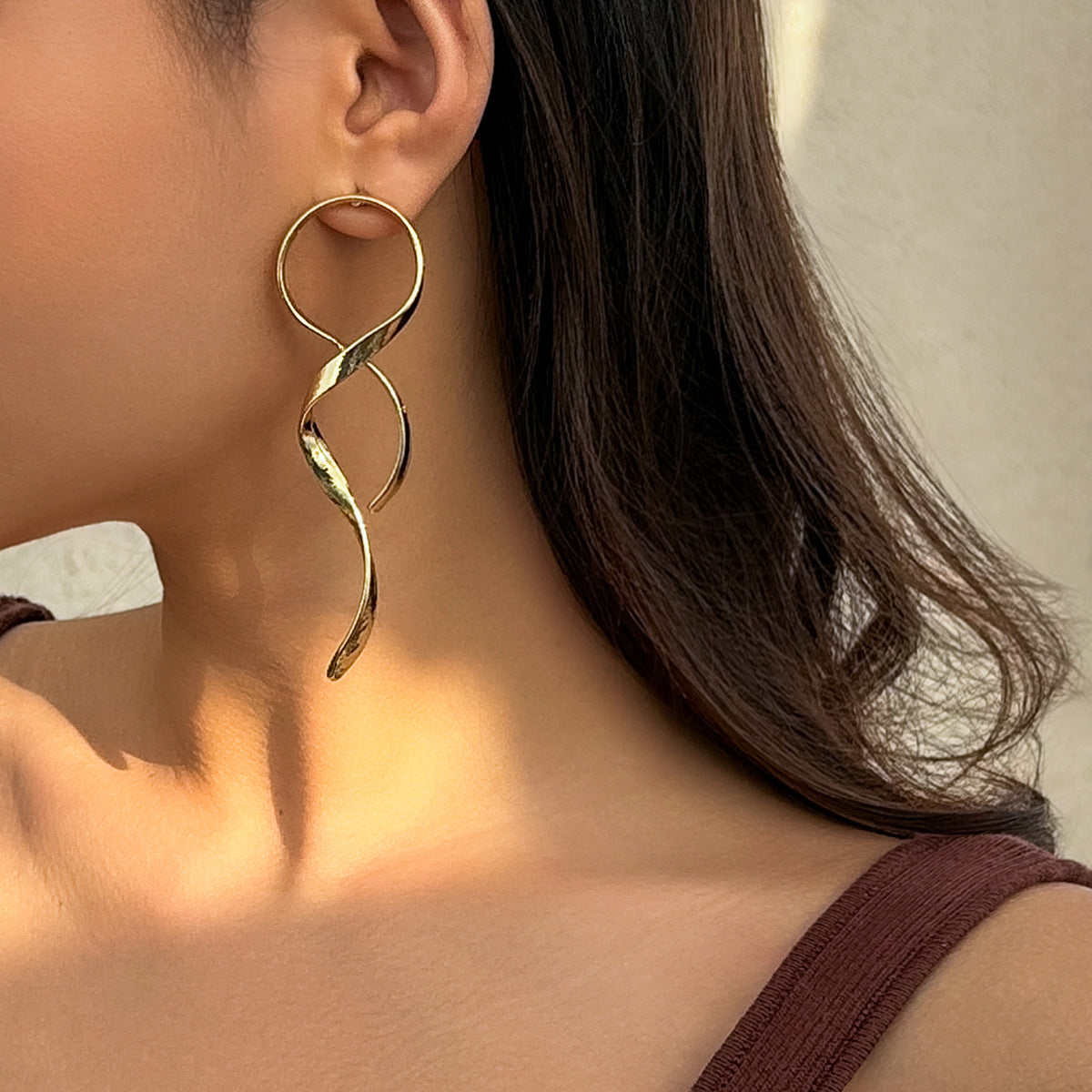 Boucles d’oreilles Irréguliers