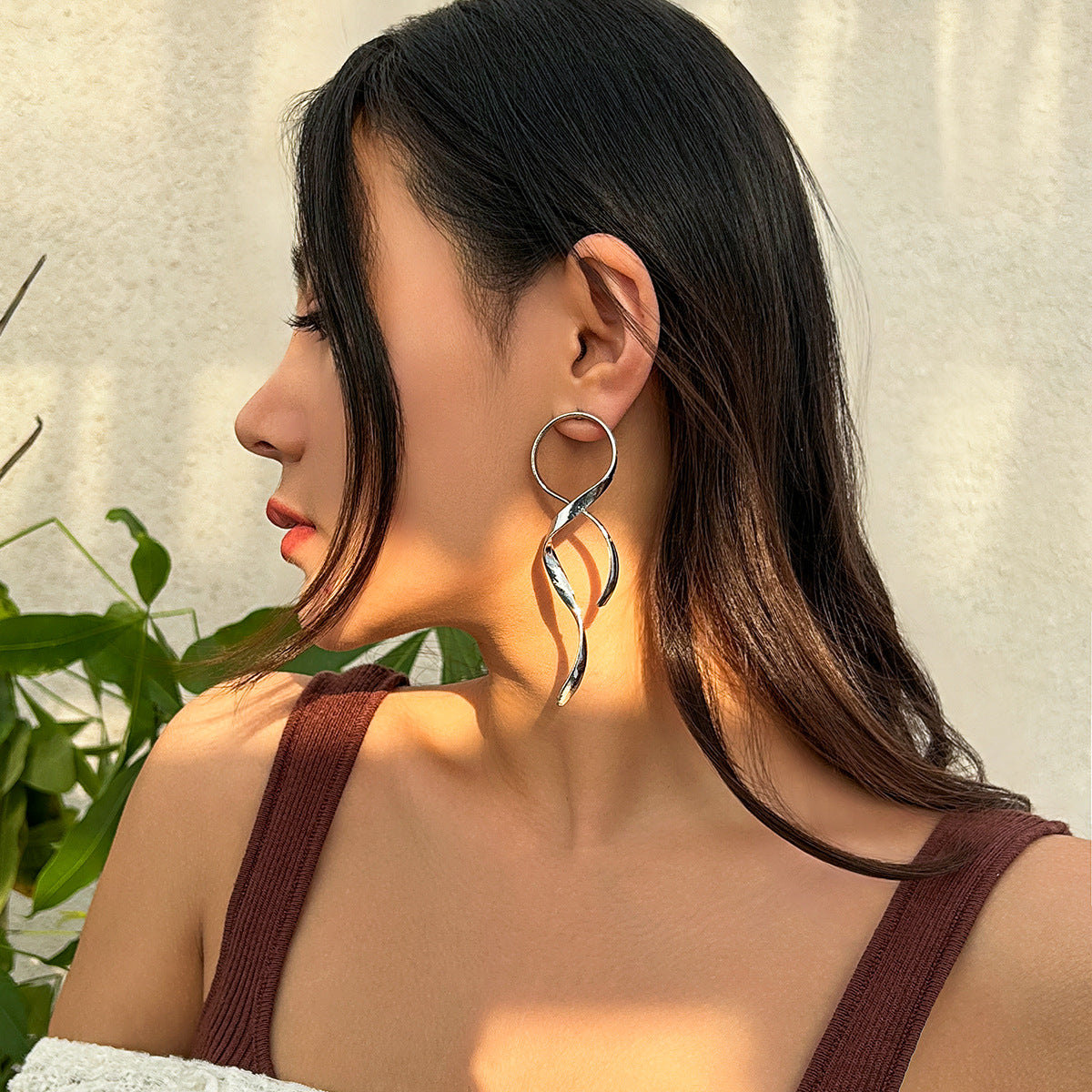 Boucles d’oreilles Irréguliers