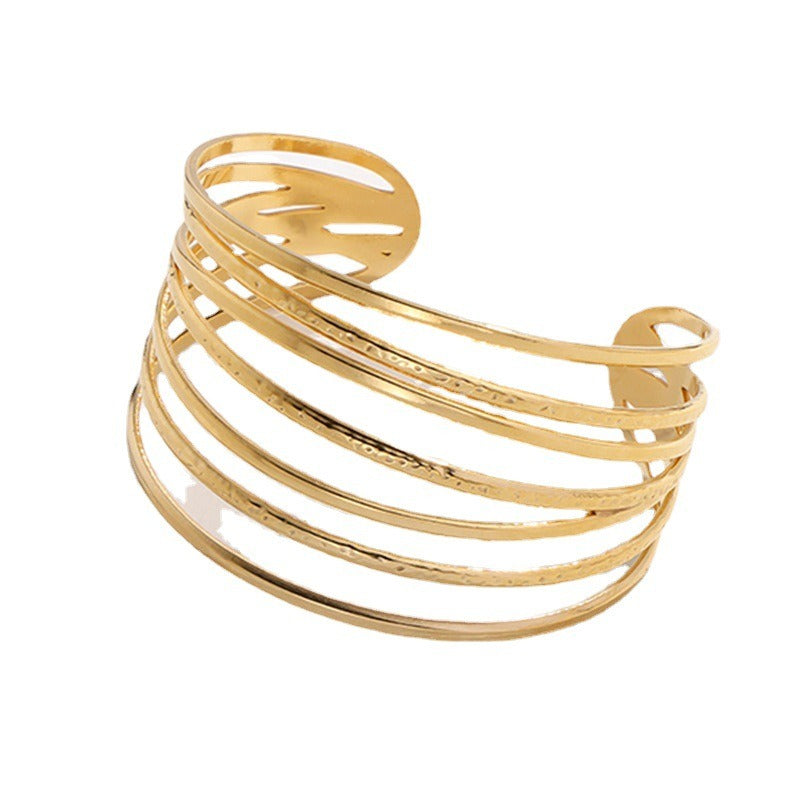 Bracelet Style géométrique INS en Acier Titane