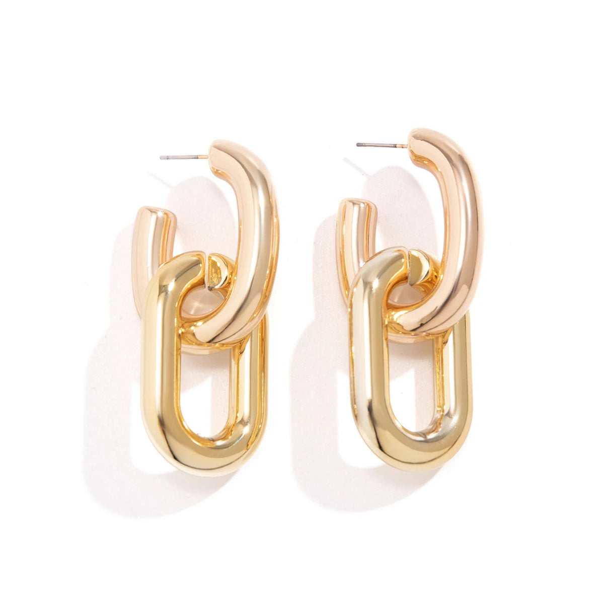 Boucles d’oreilles Chaîne épaisse
