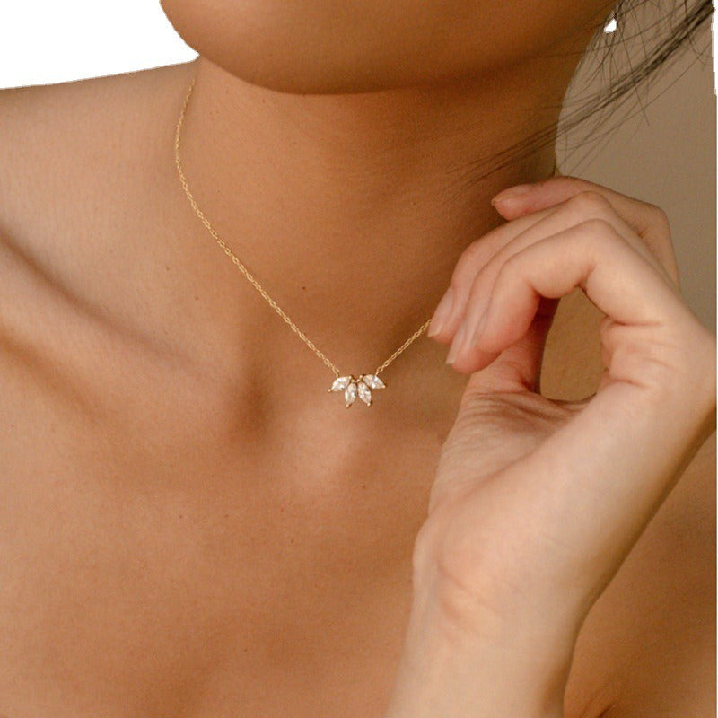 Collier Pendentif Fleur
