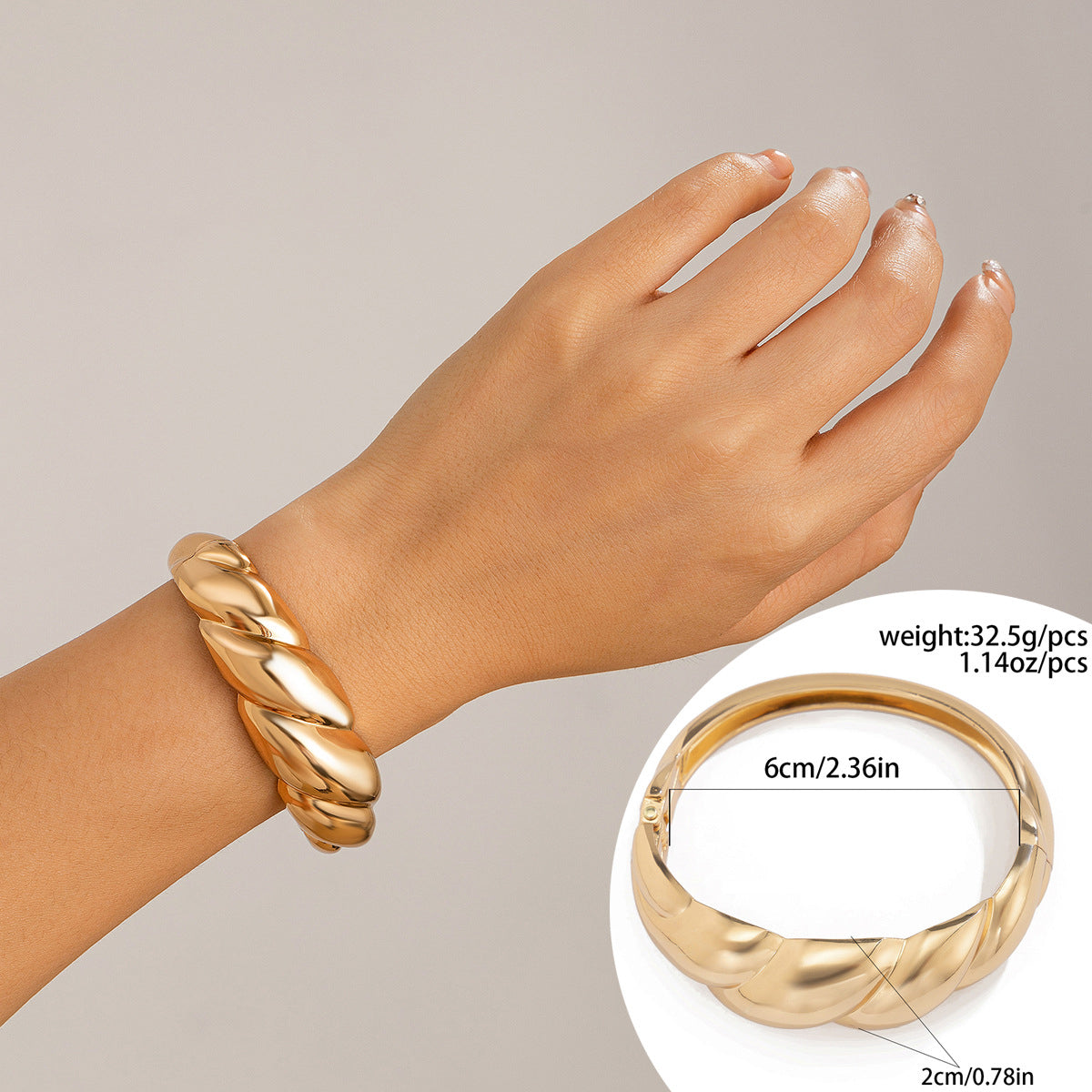 Bracelets ouverts Effet Miroir