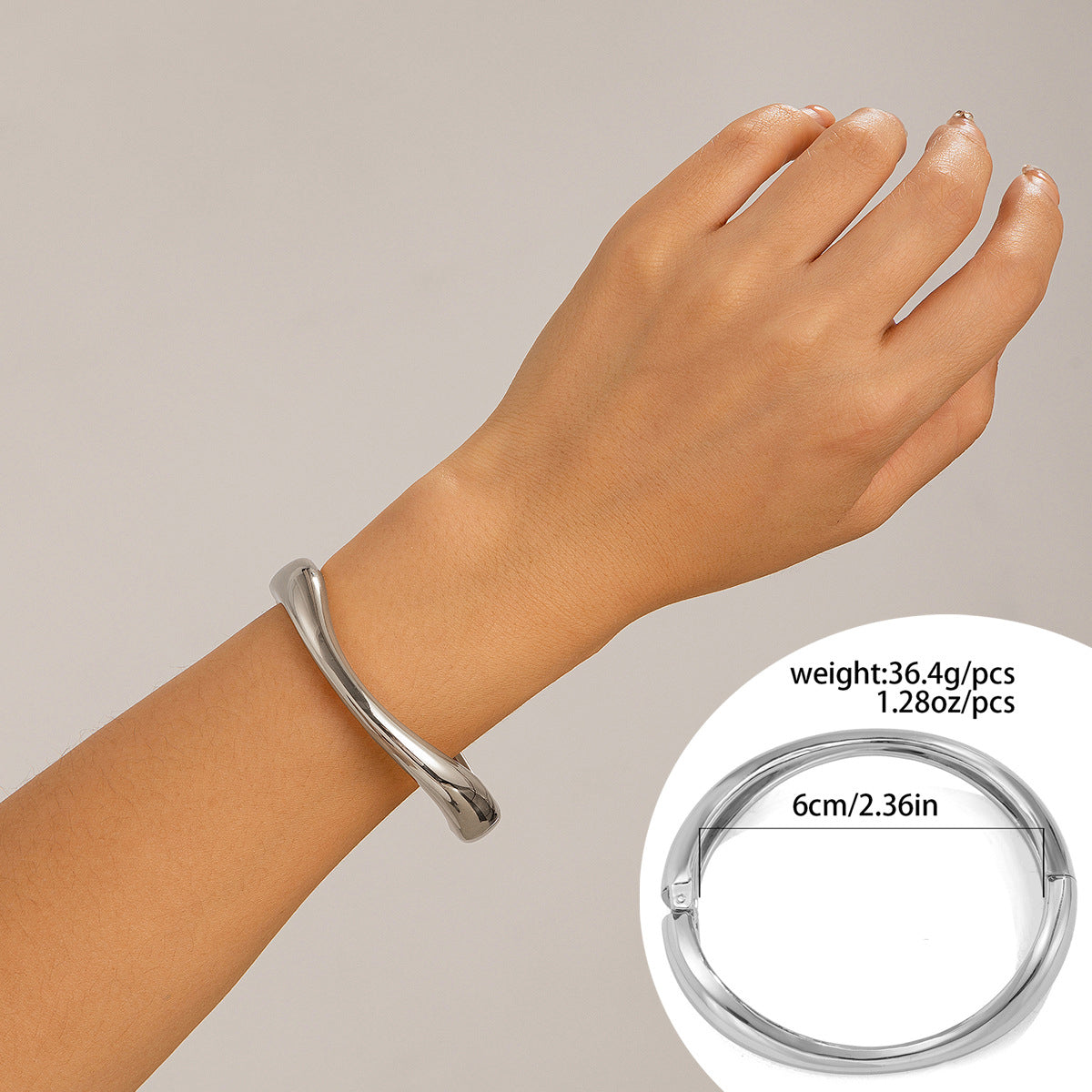 Bracelets ouverts Effet Miroir
