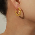 Boucles d’oreilles C-Hoop
