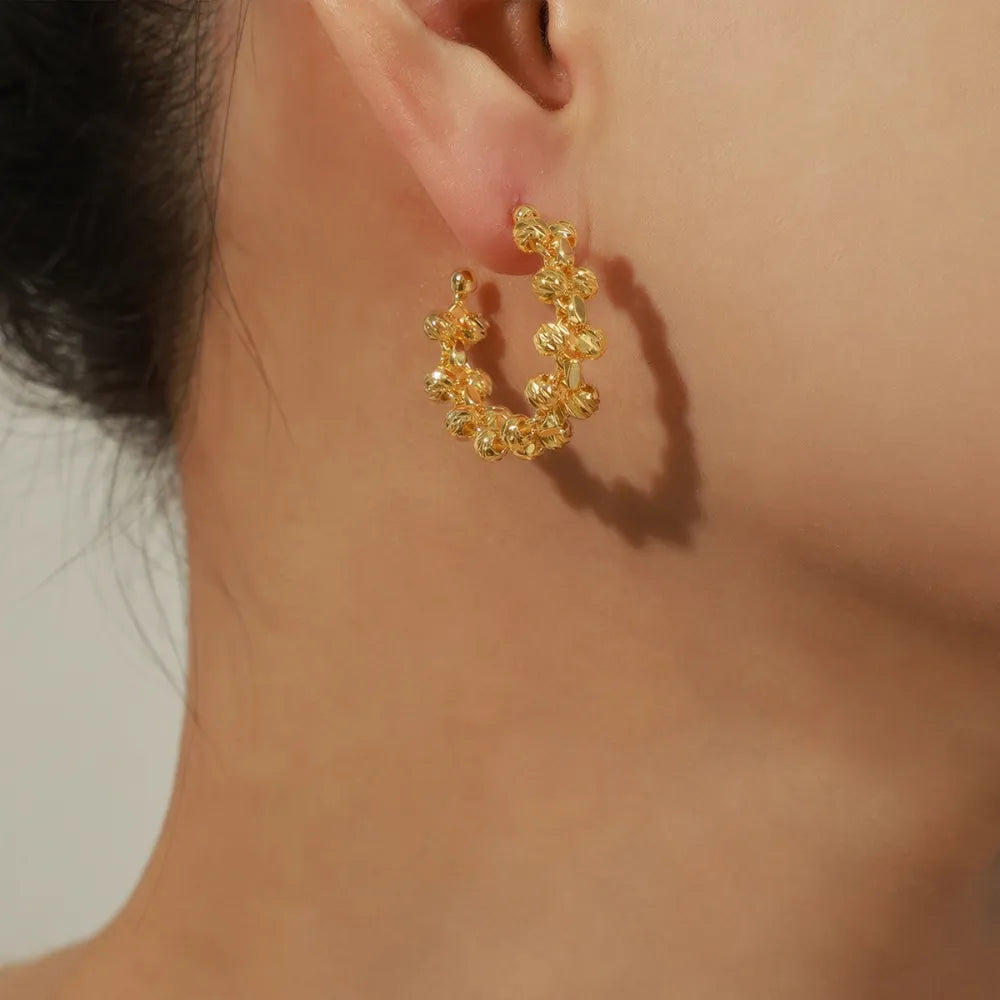 Boucles d’oreilles C-Hoop