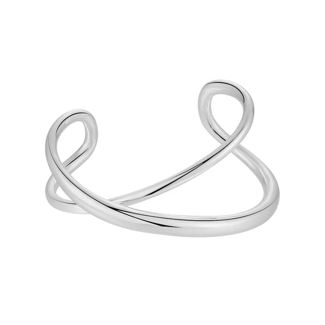 Bracelet ouvert irrégulier Finition dorée