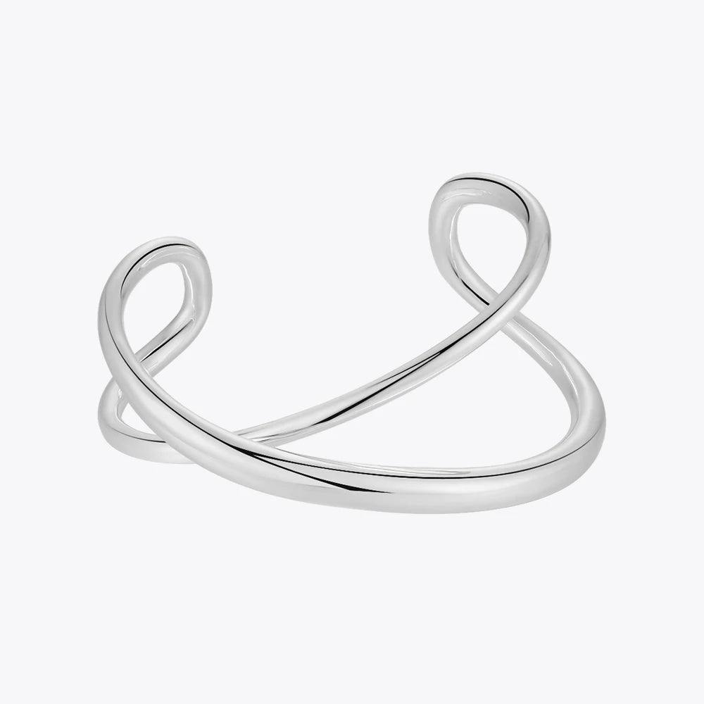 Bracelet ouvert irrégulier Finition dorée