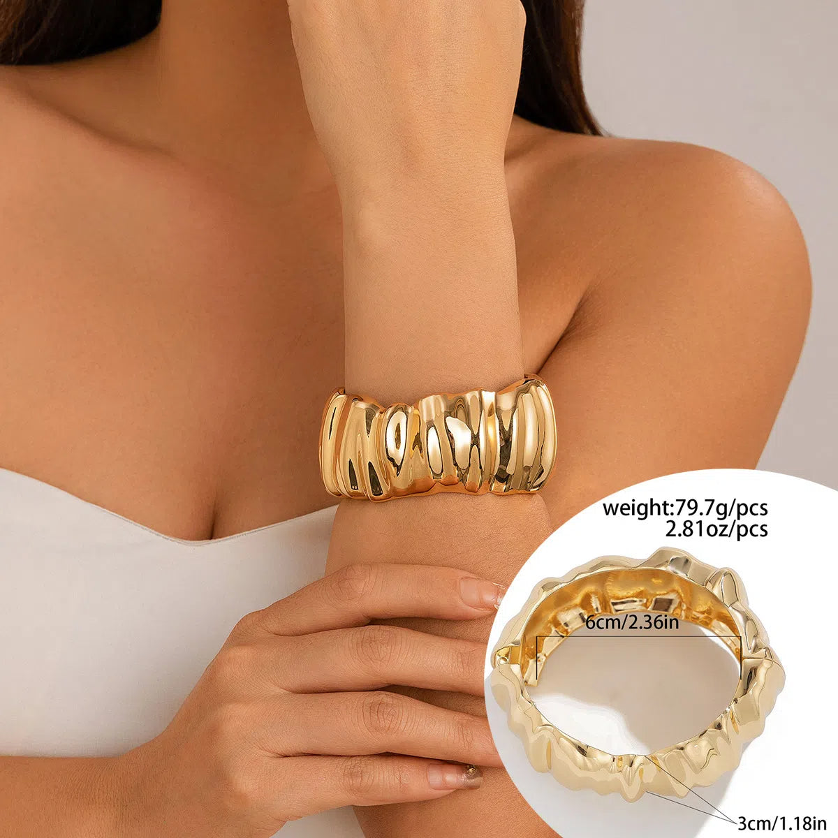 Bracelets ouverts Effet Miroir